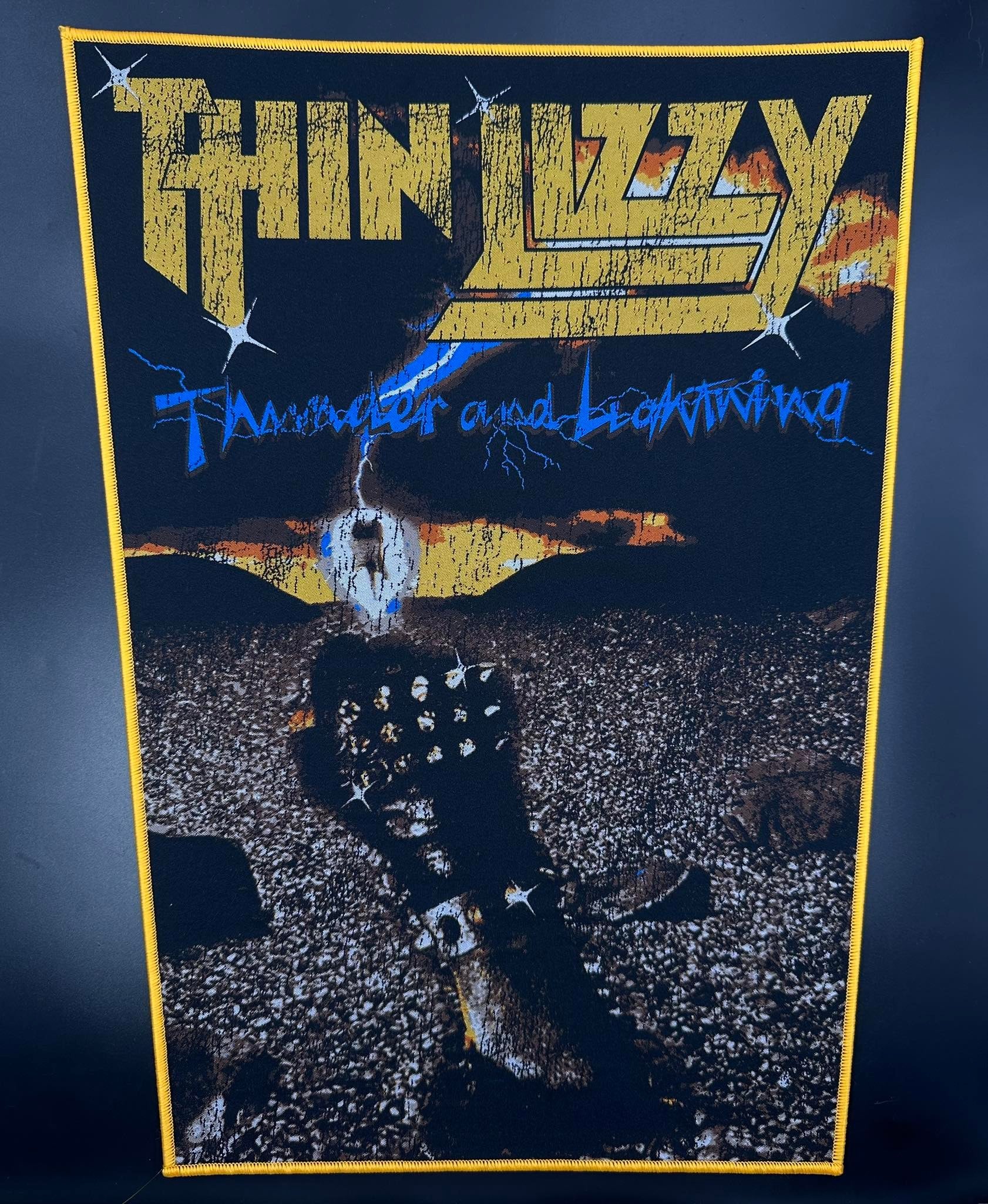 Thin Lizzy - Thunder And Lightning – Pull The Plug Patches