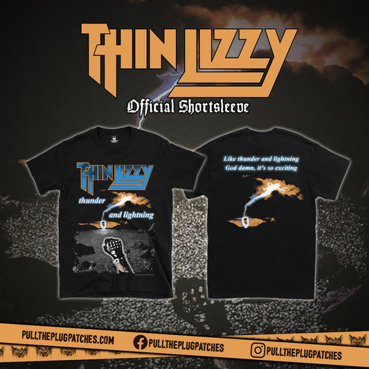 Thin Lizzy - Thunder and Lightning - Shortsleeve Shirt