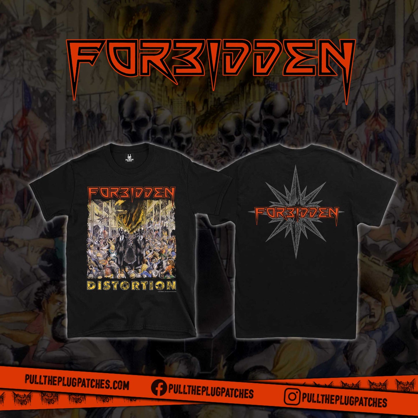 Forbidden - Distortion - Shortsleeve Shirt