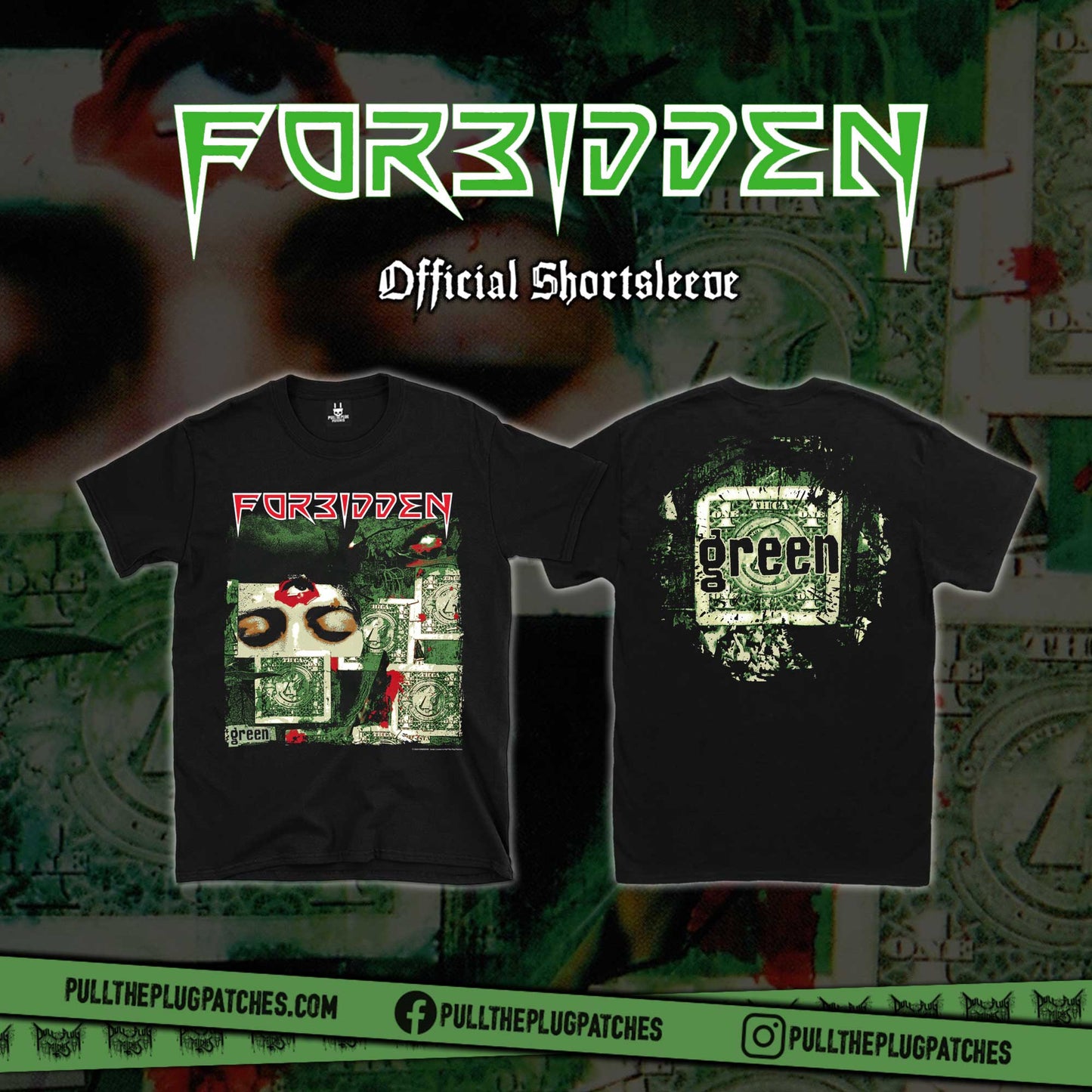 Forbidden - Green - Shortsleeve Shirt