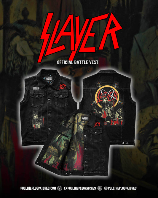 Slayer - Reign In Blood 40th Anniversary - Vest (Limited Edition)