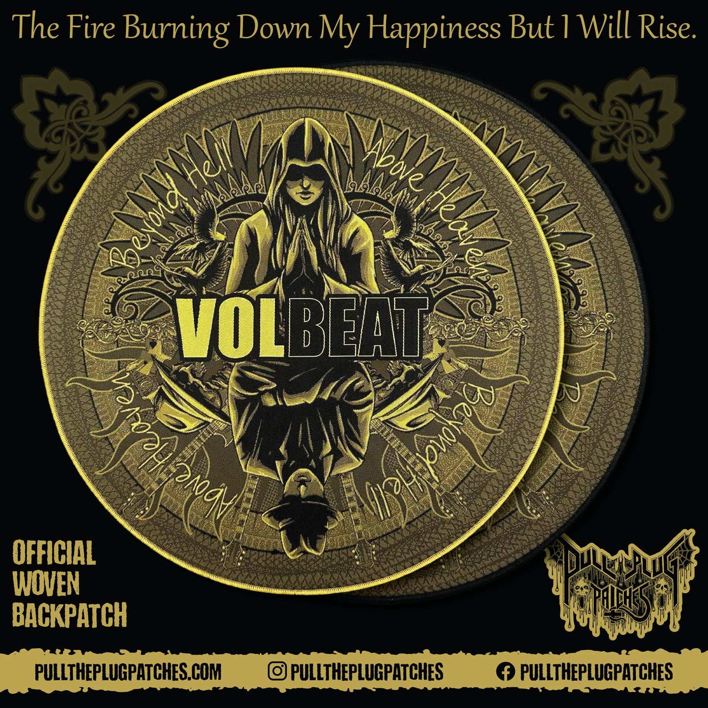 Volbeat - Beyond Hell/Above Heaven - Backpatch