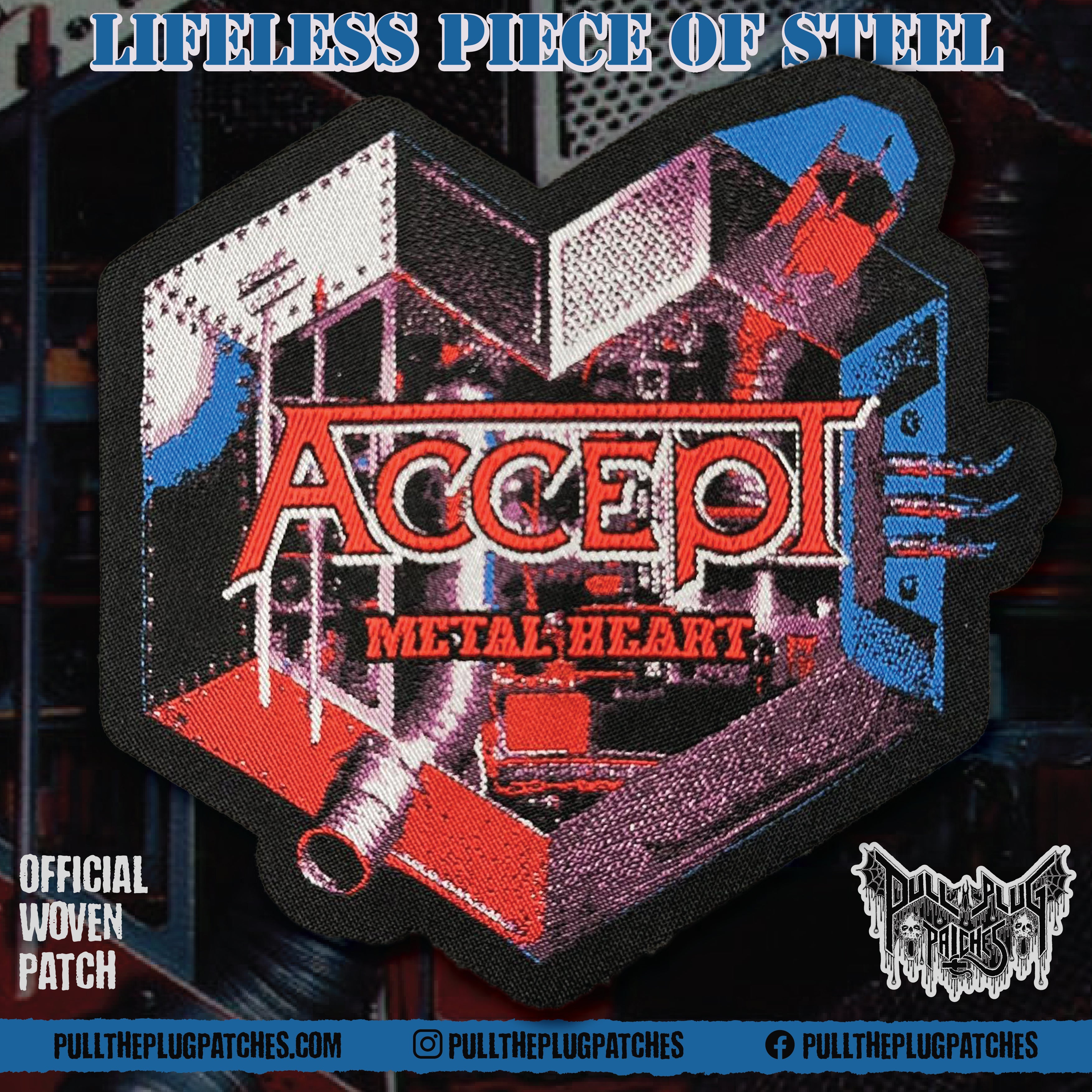 Accept - Metal Heart - Patch – Pull The Plug