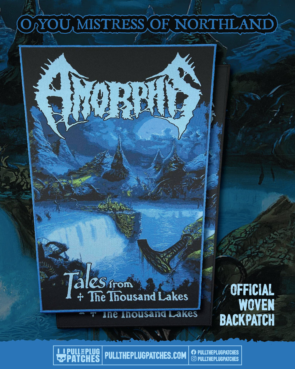 Amorphis - Tales from the Thousand Lakes - Backpatch
