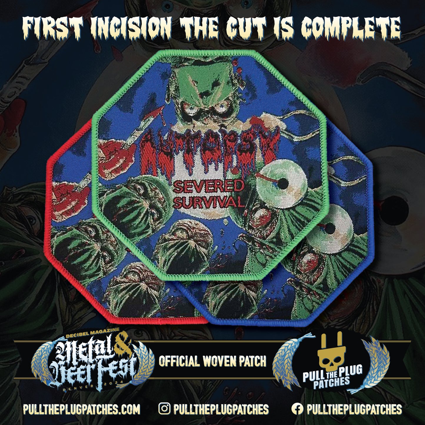 Autopsy - Severed Survival - Patch