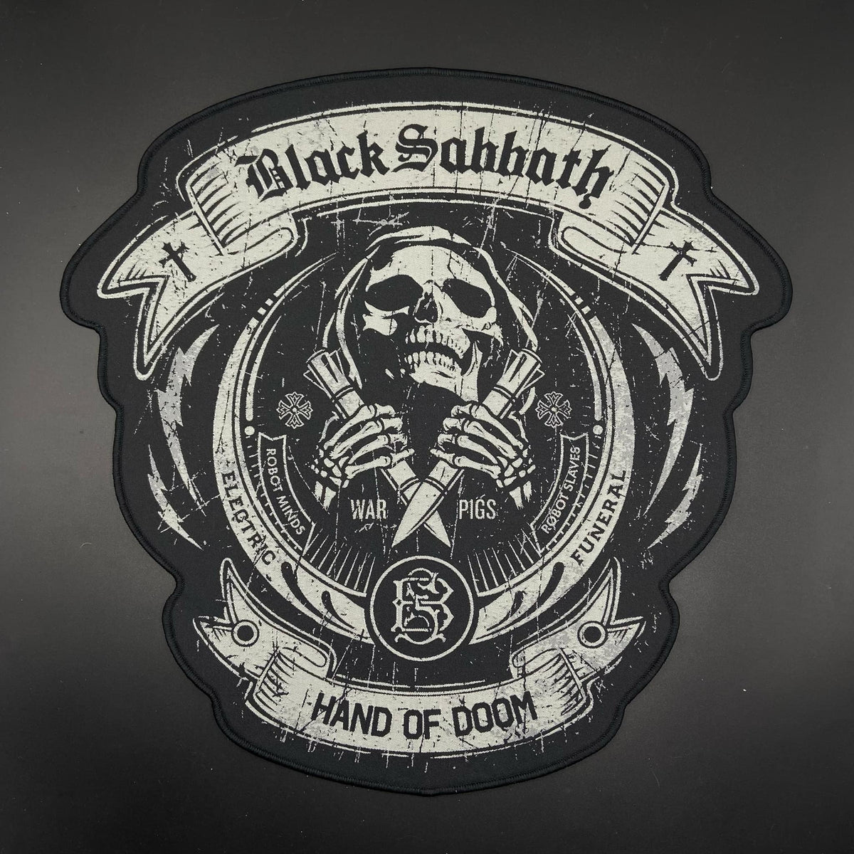 Black Sabbath - Hand Of Doom - Backpatch
