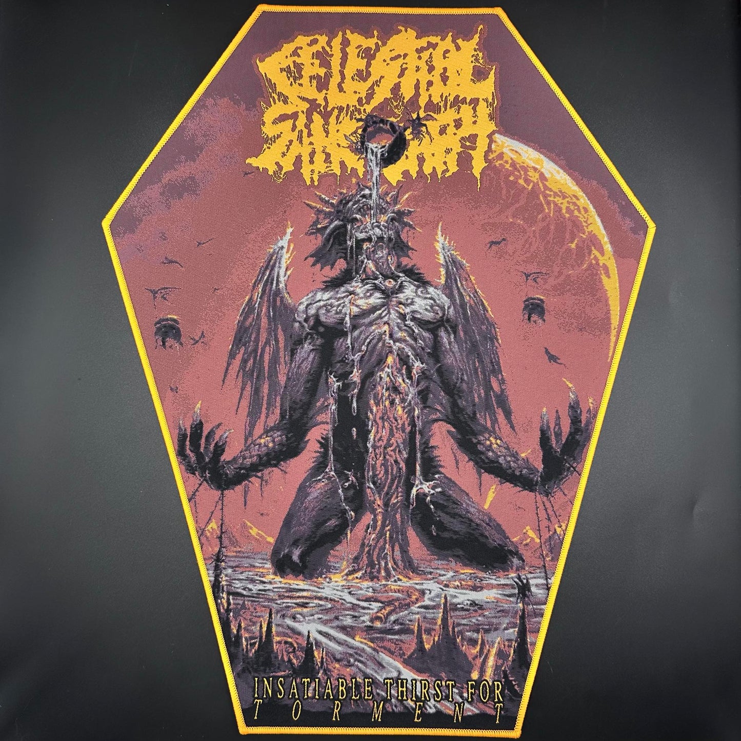 Celestial Sanctuary - Insatiable Thirst for Torment - Backpatch