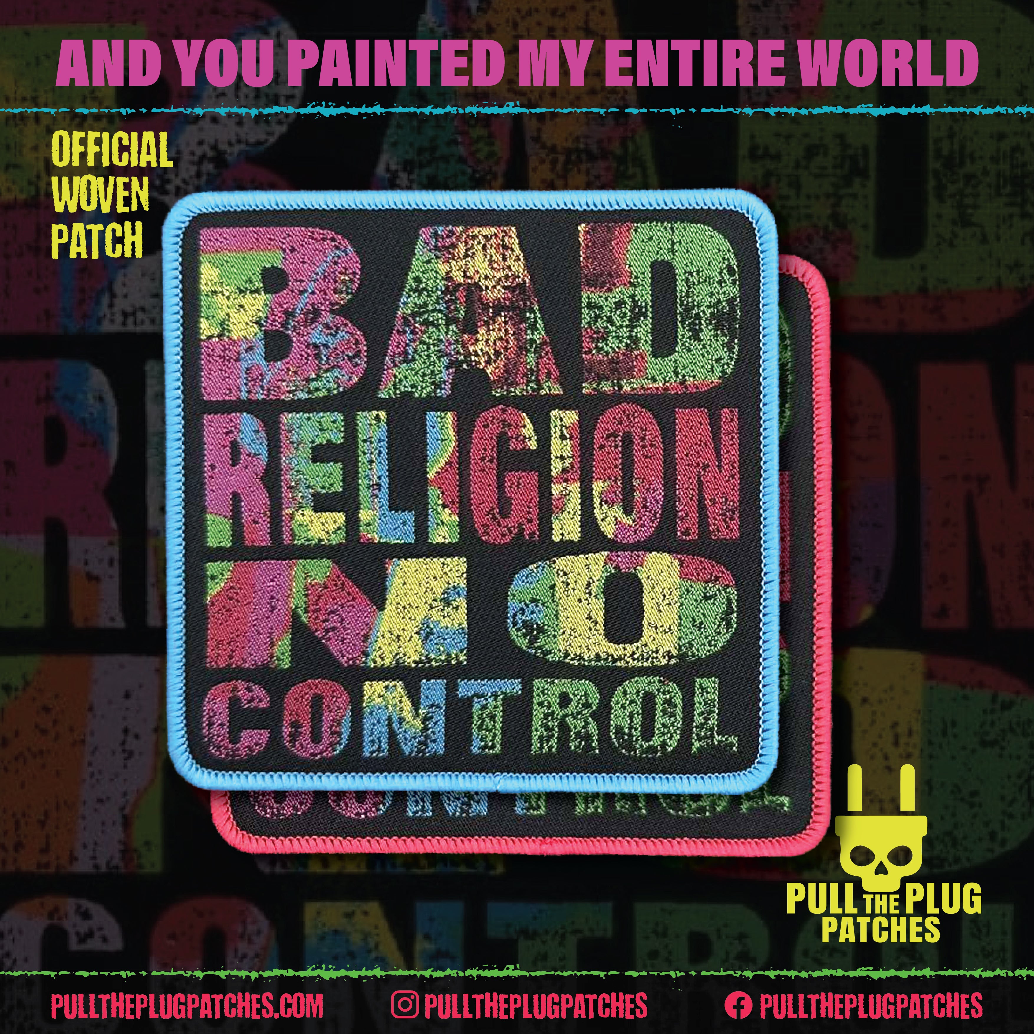 Bad Religion - No Control - Patch – Pull The Plug