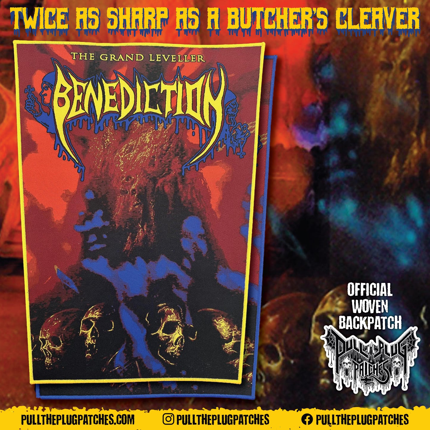 Benediction - The Grand Leveller - Backpatch