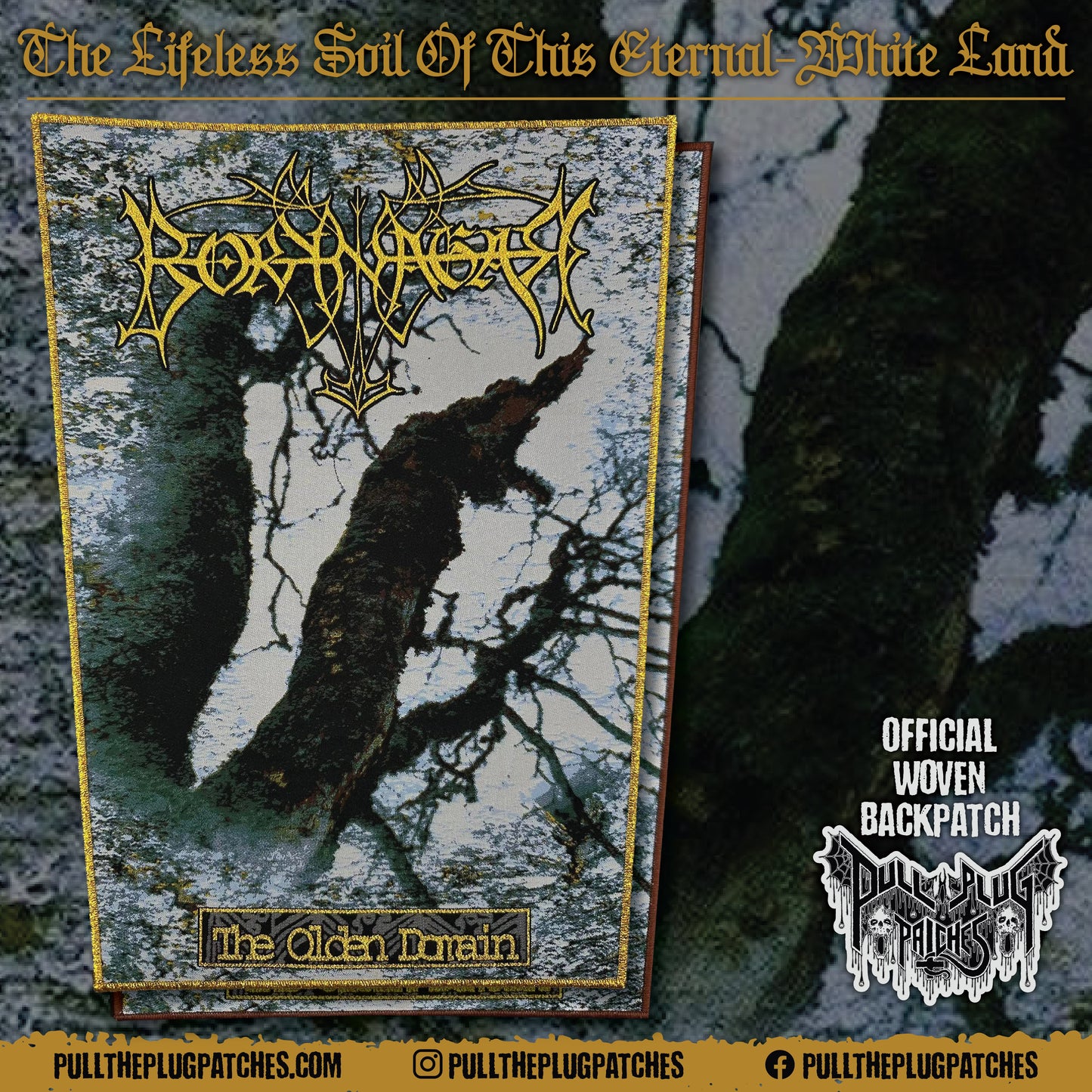 Borknagar - The Olden Domain - Backpatch