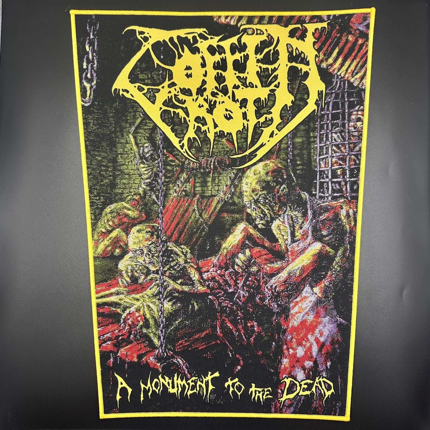 Coffin Rot - A Monument to the Dead - Backpatch