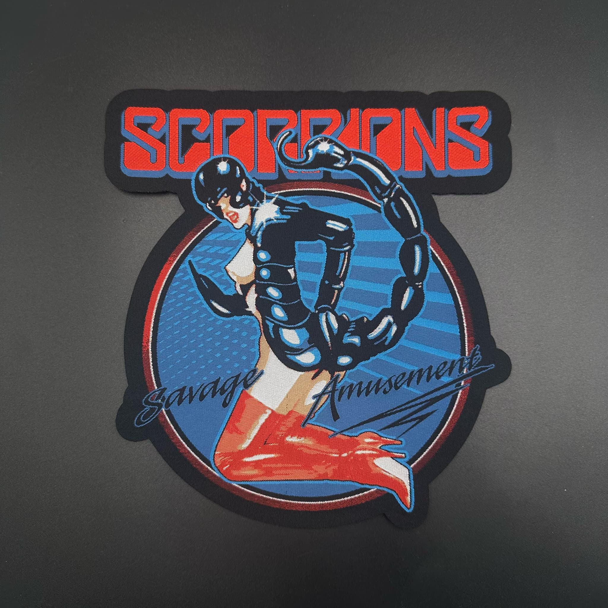Scorpions - Savage Amusement - Oversize Patch – Pull The Plug