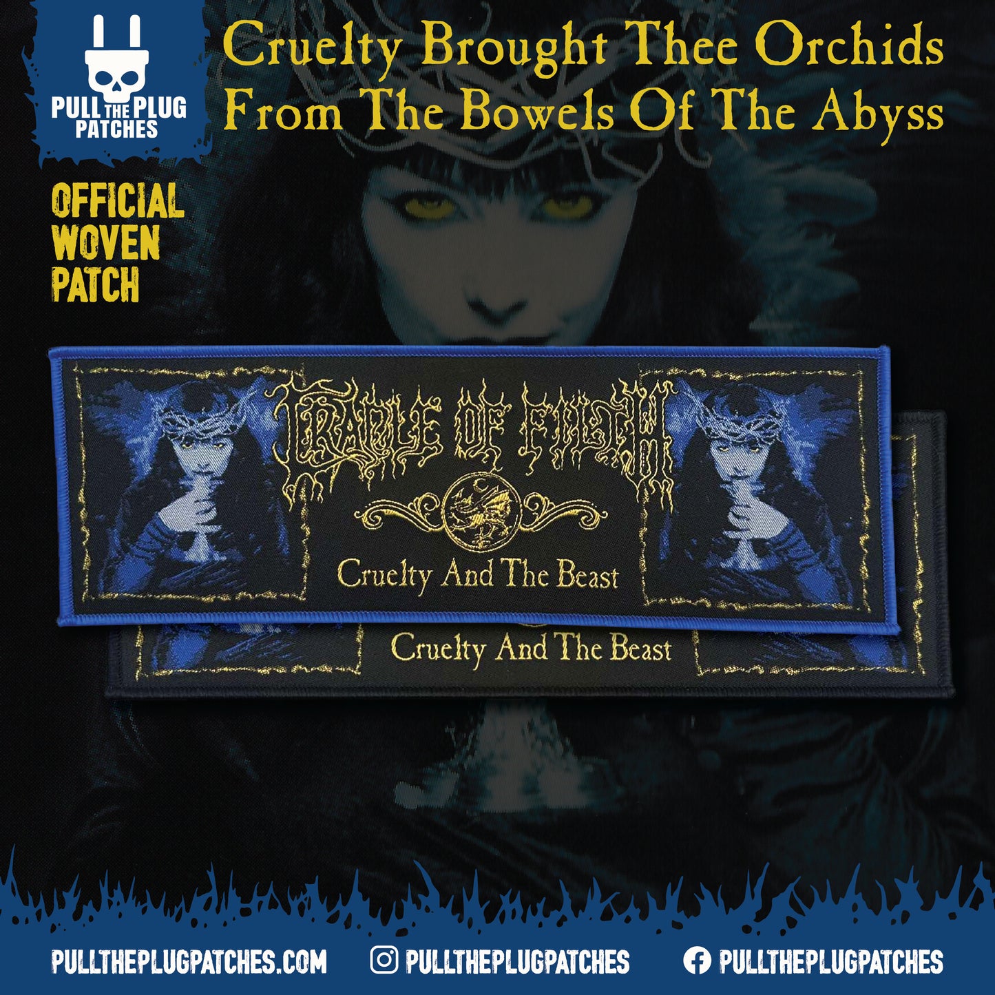 Cradle of Filth - Cruelty and the Beast - Strip Patch