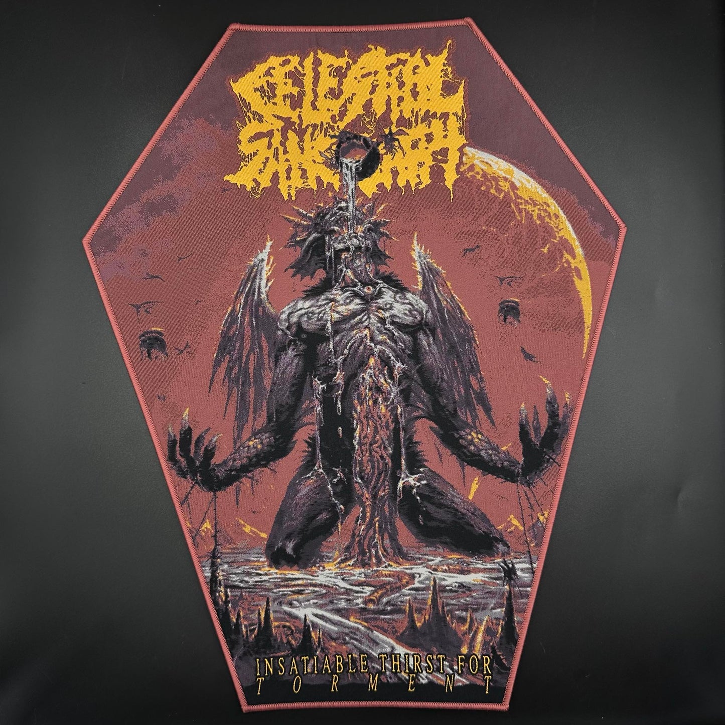 Celestial Sanctuary - Insatiable Thirst for Torment - Backpatch