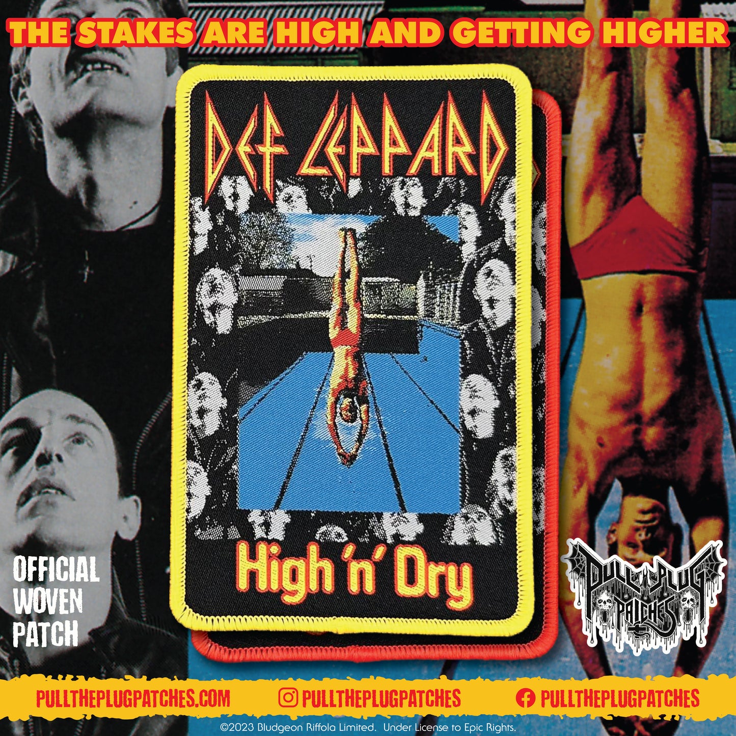 Def Leppard - High 'n' Dry - Patch