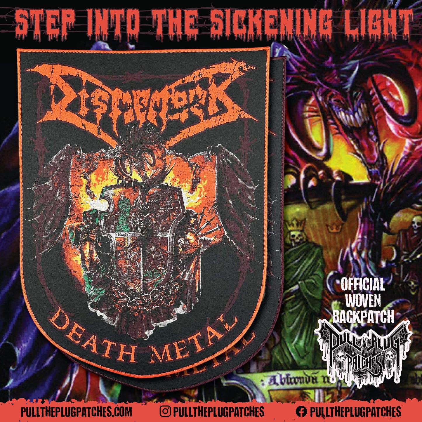 Dismember - Death Metal - Backpatch