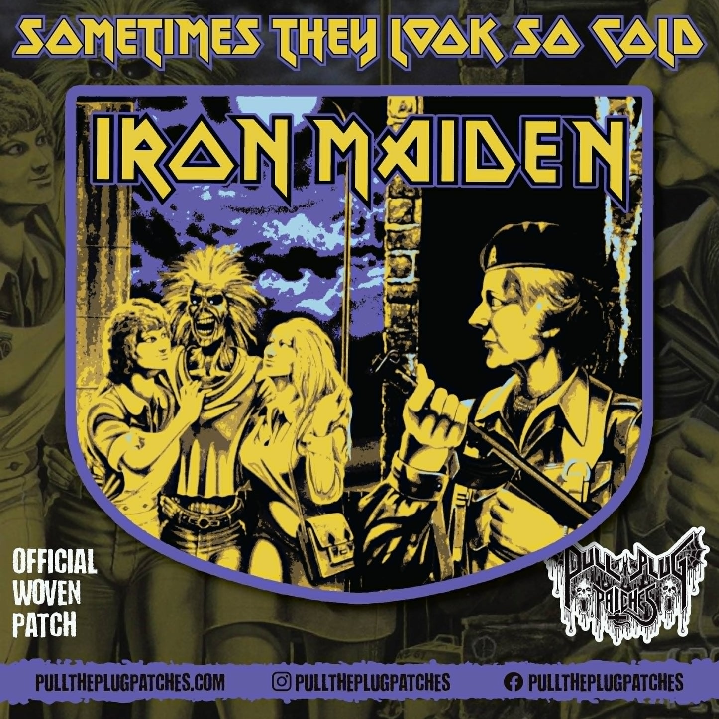 Iron Maiden - Women In Uniform - Patch