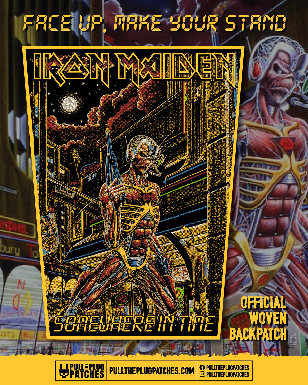 Iron Maiden - Somewhere In Time - Backpatch