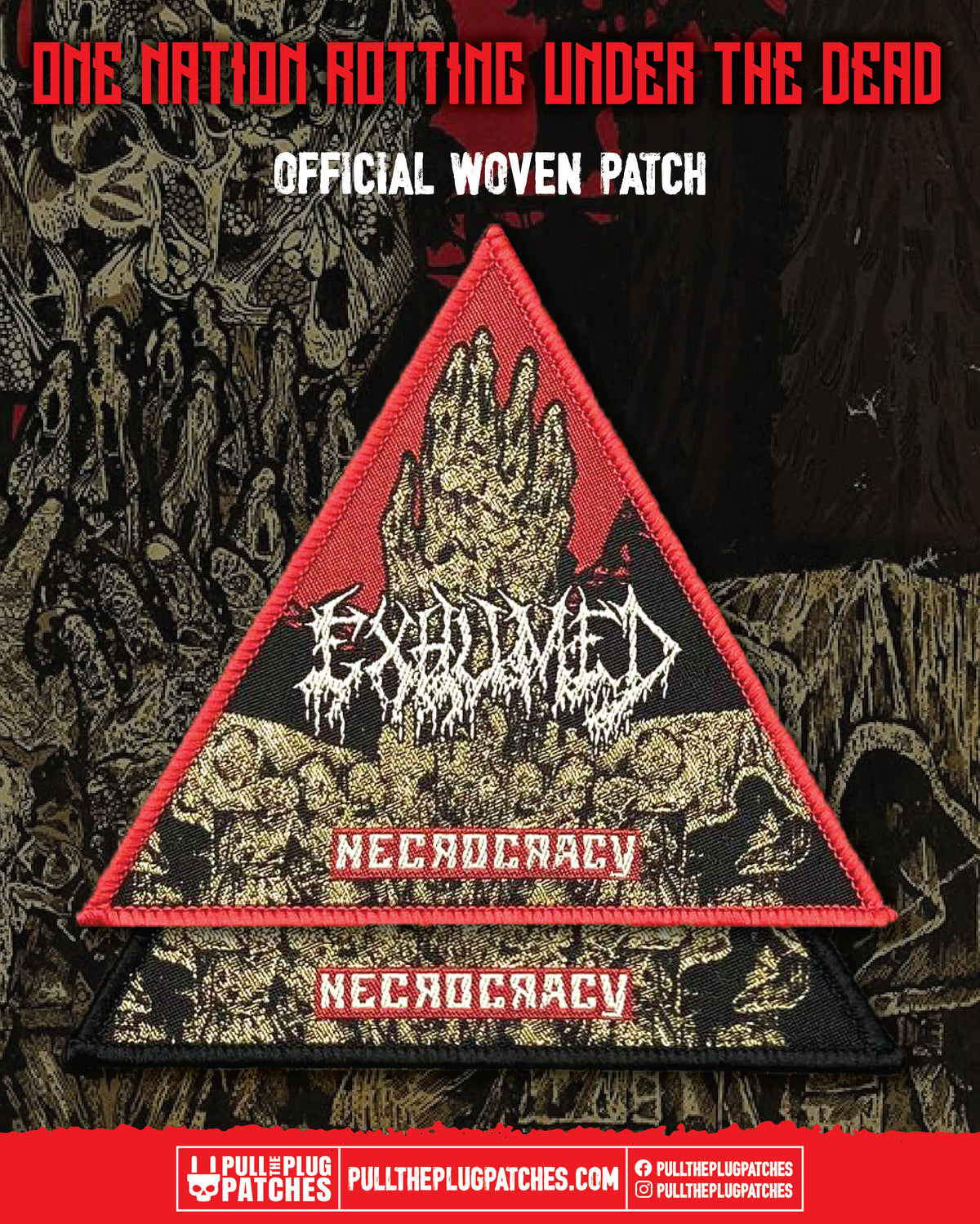 Exhumed - Necrocracy - Patch