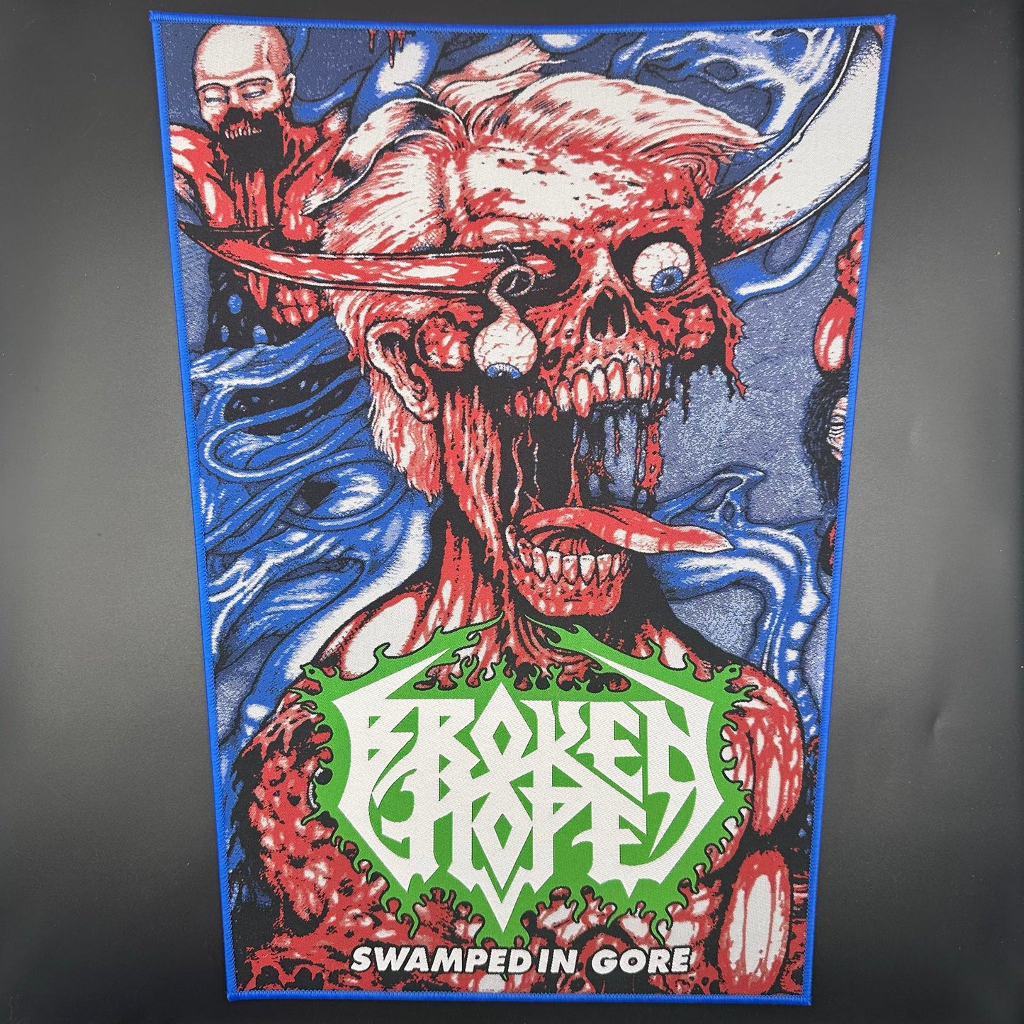 Broken Hope - Swamped In Gore - Backpatch