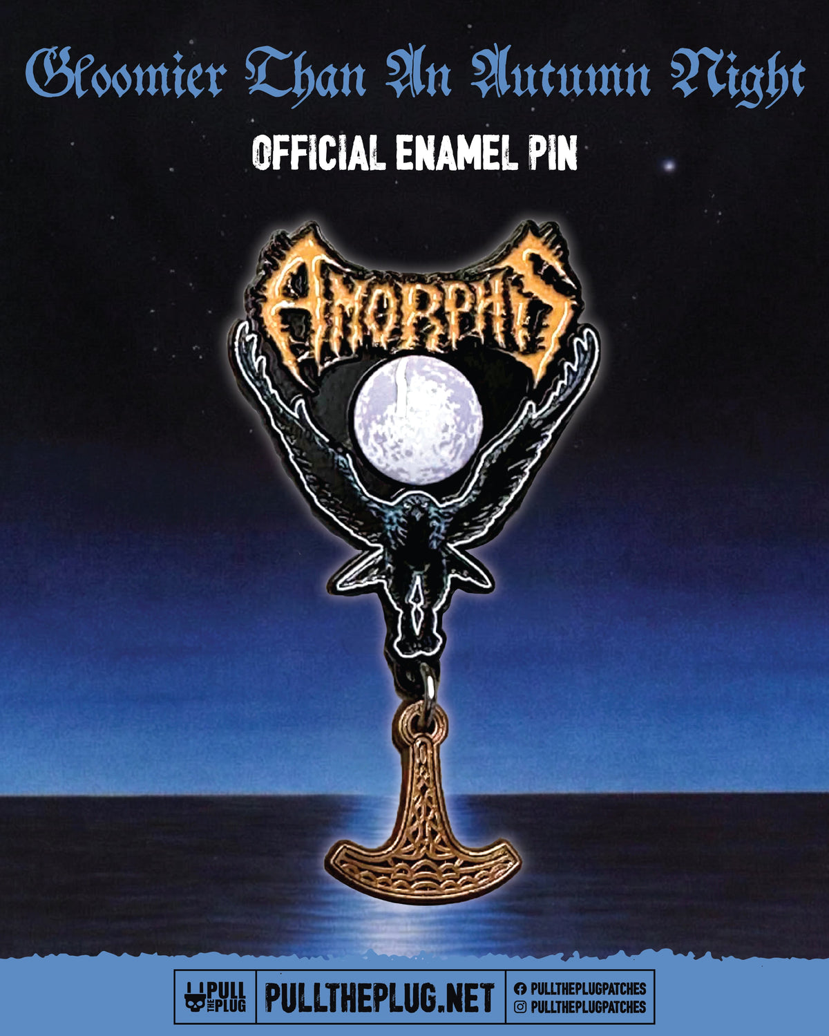 Amorphis - Black Winter Day - Enamel Pin