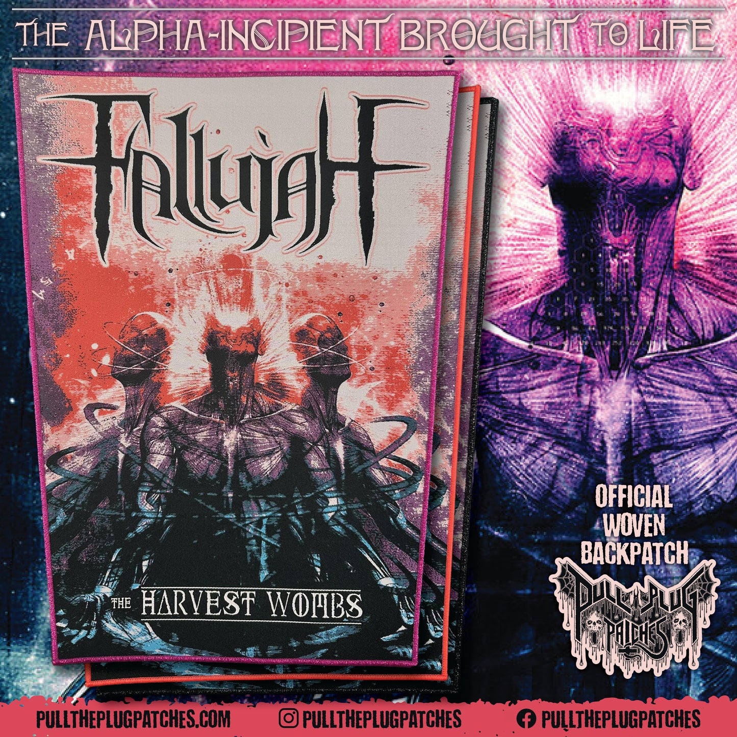 Fallujah - The Harvest Wombs - Backpatch