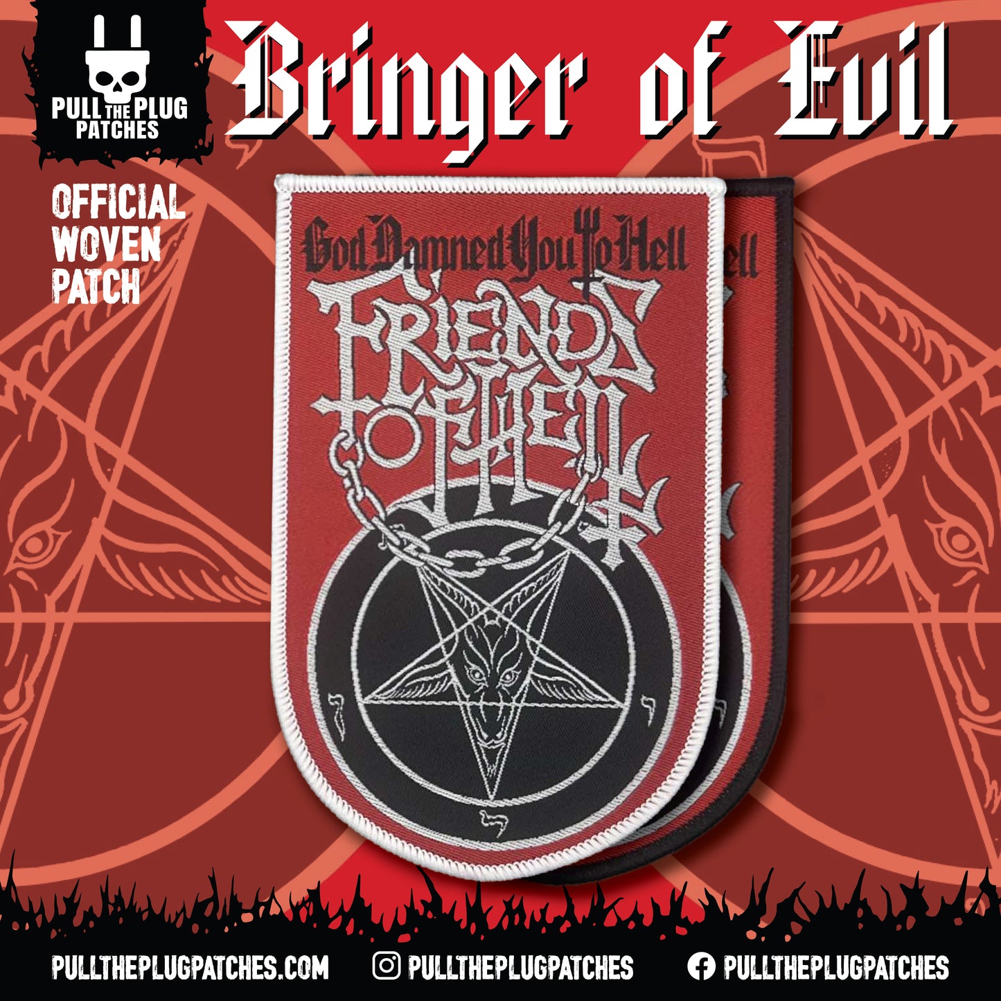 Friends of Hell - God Damned You to Hell - Patch