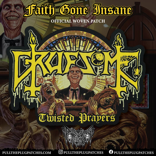 Gruesome - Twisted Prayers - Oversize Patch