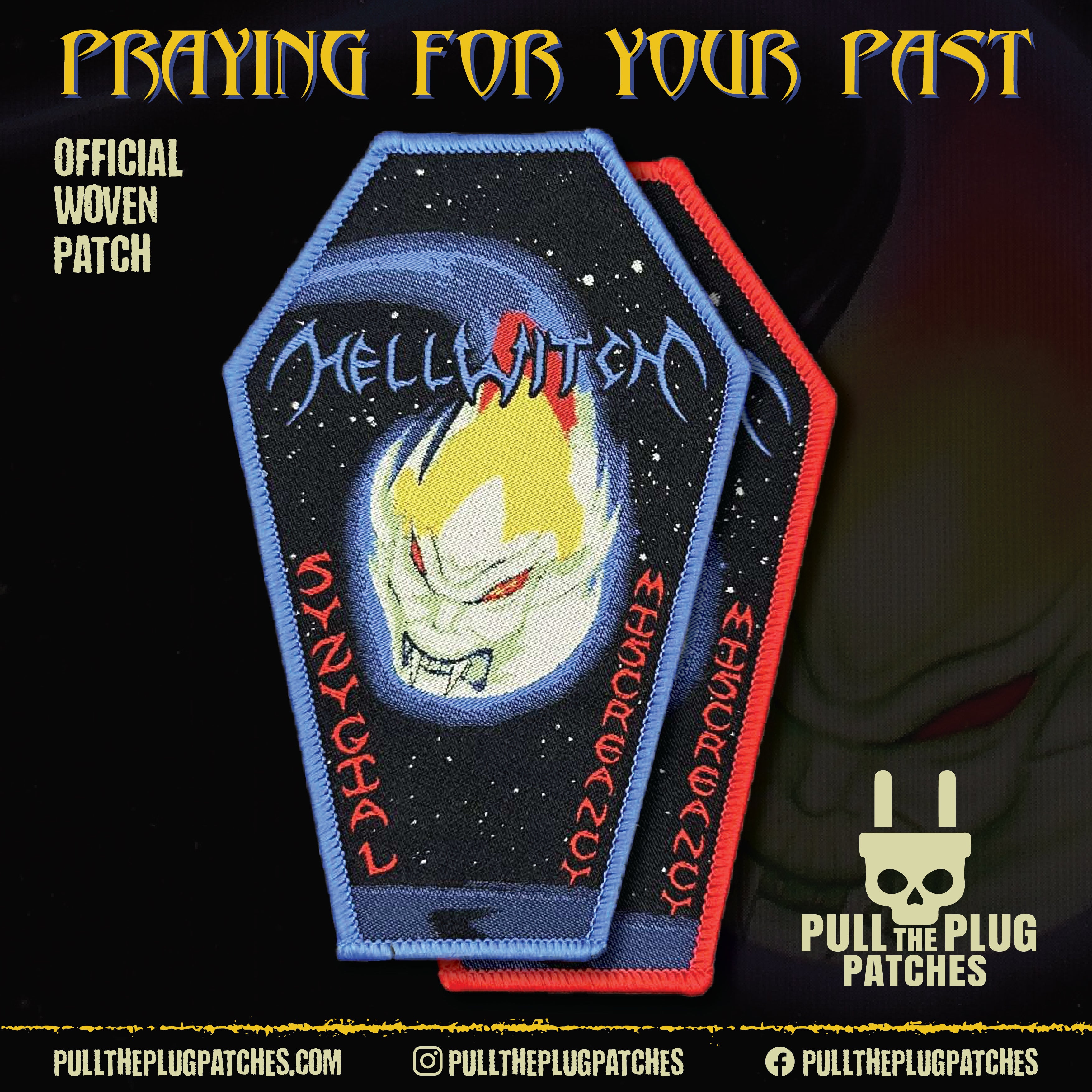 Hellwitch - Syzygial Miscreancy – Pull The Plug Patches