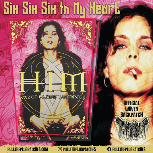 HIM - Razorblade Romance - Backpatch