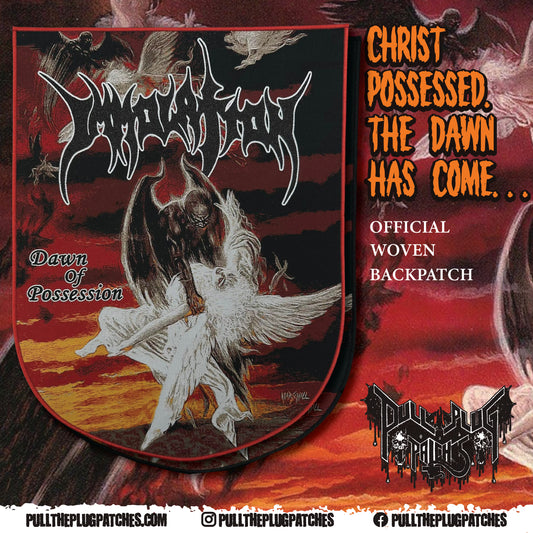 Immolation - Dawn Of Possession - Backpatch