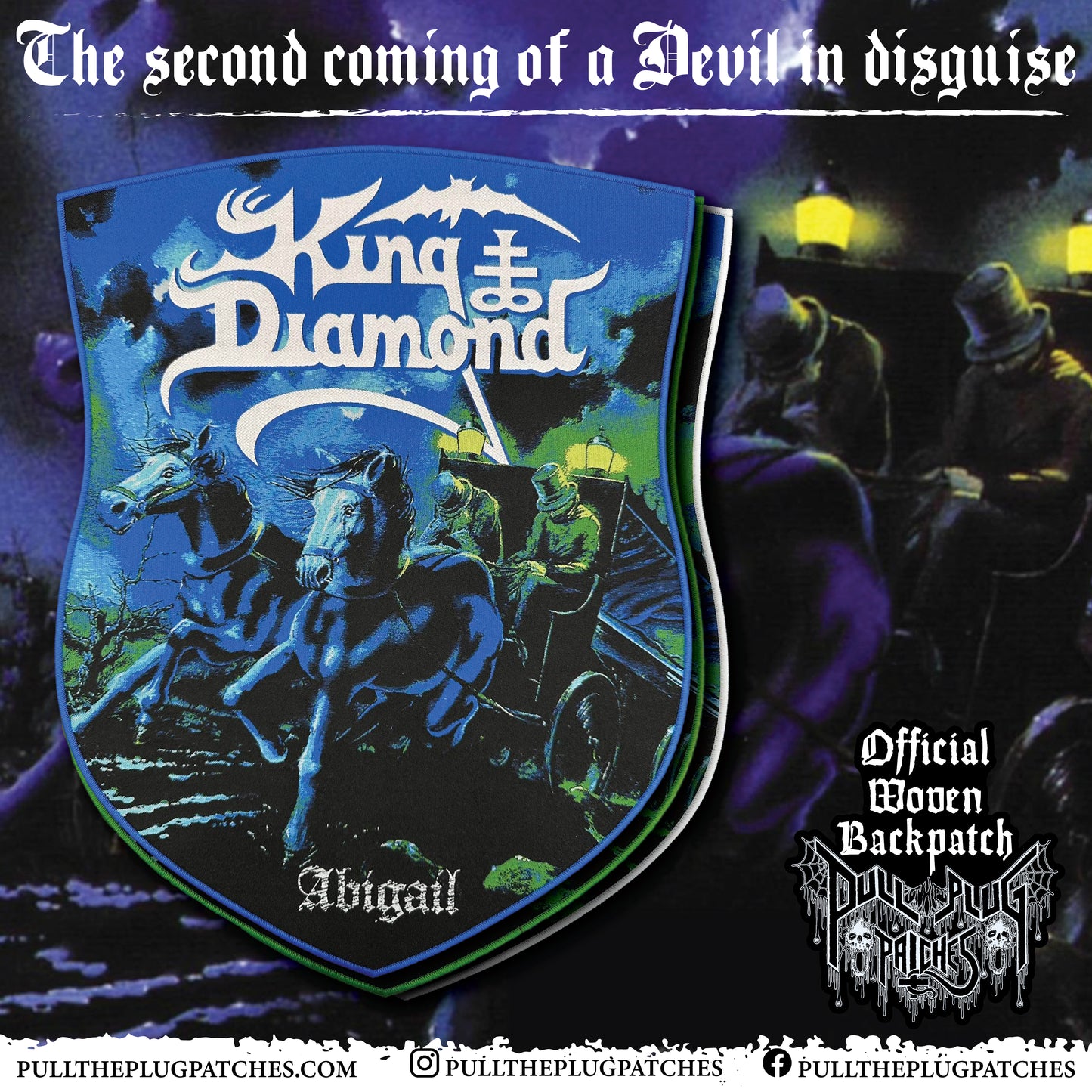 King Diamond - Abigail - Backpatch