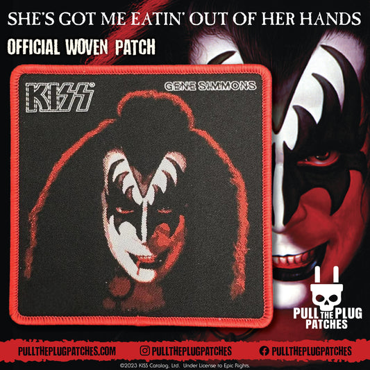 Kiss - The Demon - Woven Patch