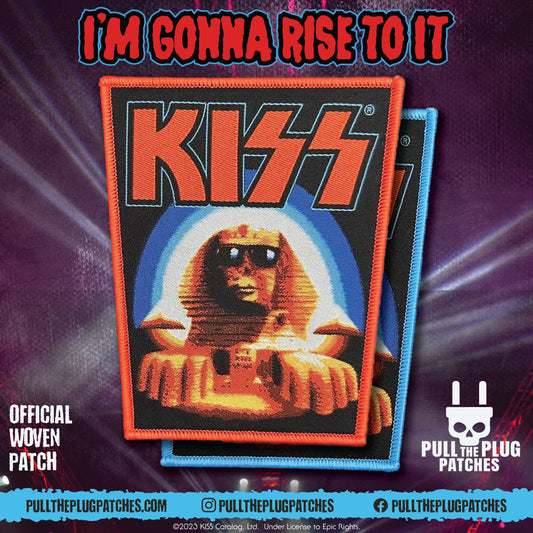 Kiss - Hot in the Shade - Woven Patch