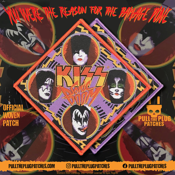 Kiss - Sonic Boom - Woven Patch – Pull The Plug
