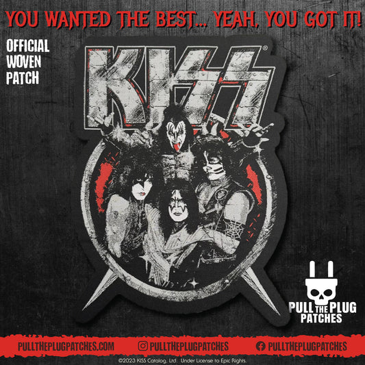 Kiss - The Devil Is Me - Oversize Patch