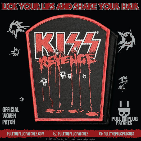 Kiss - Revenge - Woven Patch