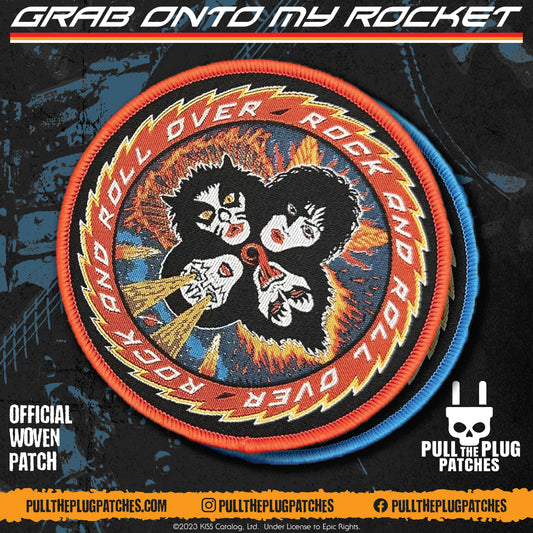 Kiss - Rock and Roll Over - Woven Patch