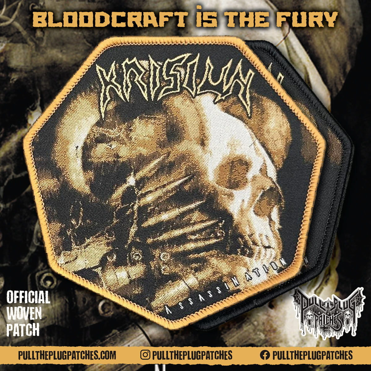 Krisiun - AssassiNation – Pull The Plug Patches