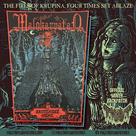 Malokarpatan - Krupinské ohne - Backpatch