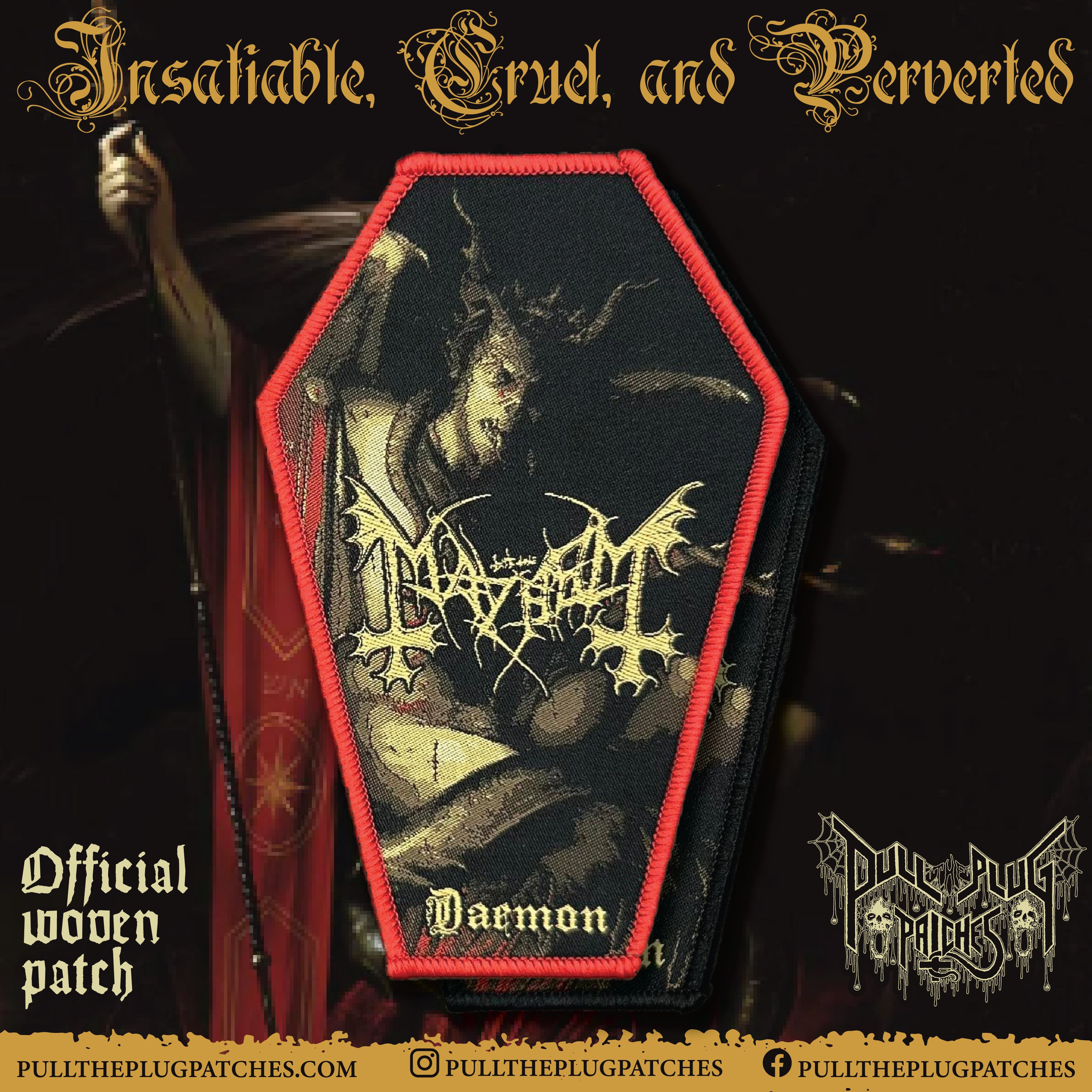 Mayhem - Daemon - Patch – Pull The Plug
