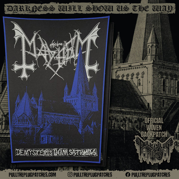 Mayhem - De Mysteriis Dom Sathanas - Backpatch – Pull The Plug