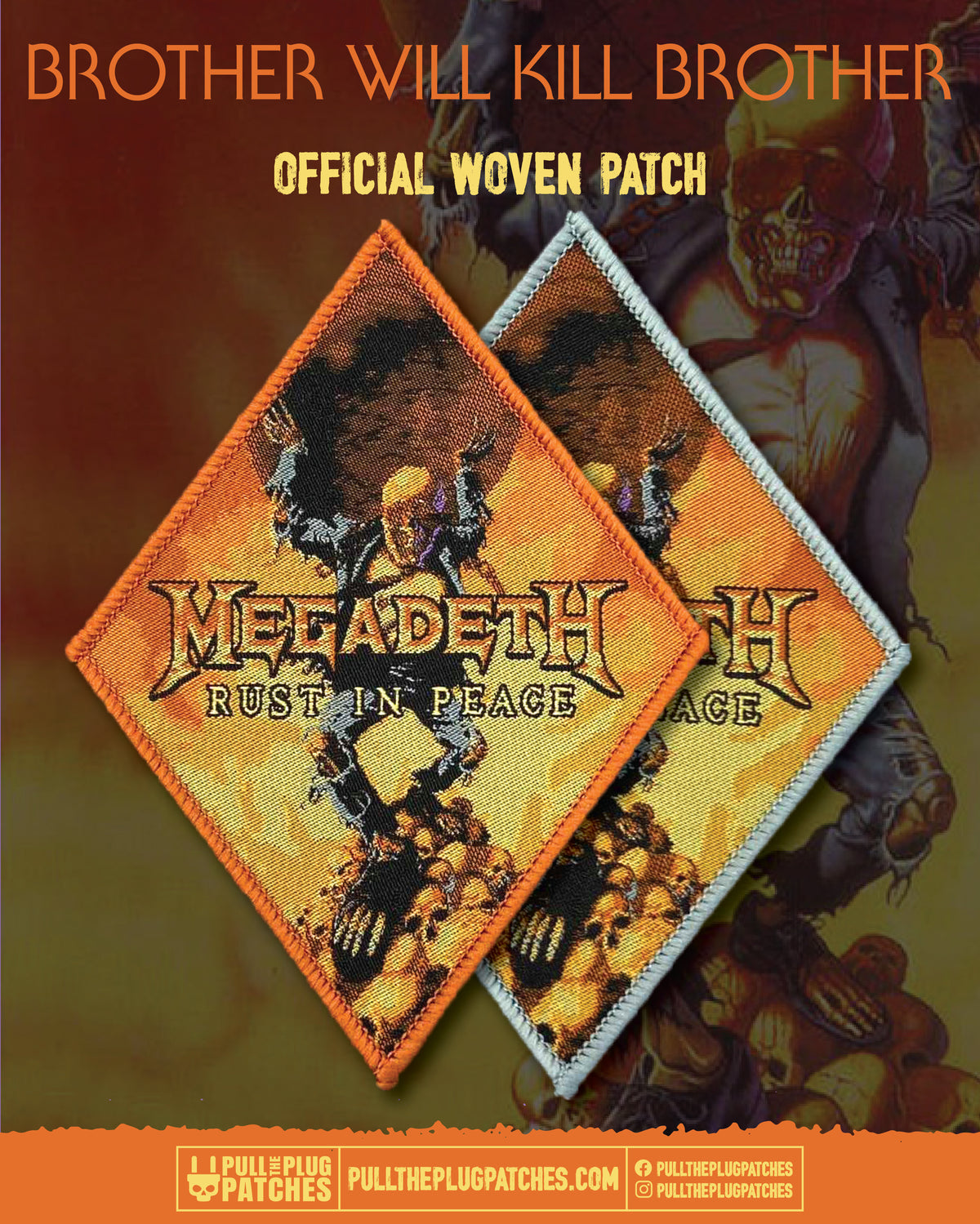 Megadeth - Rusted Pieces - Patch