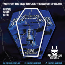 Load image into Gallery viewer, Metallica - Ride The Lightning - Coffin Patch
