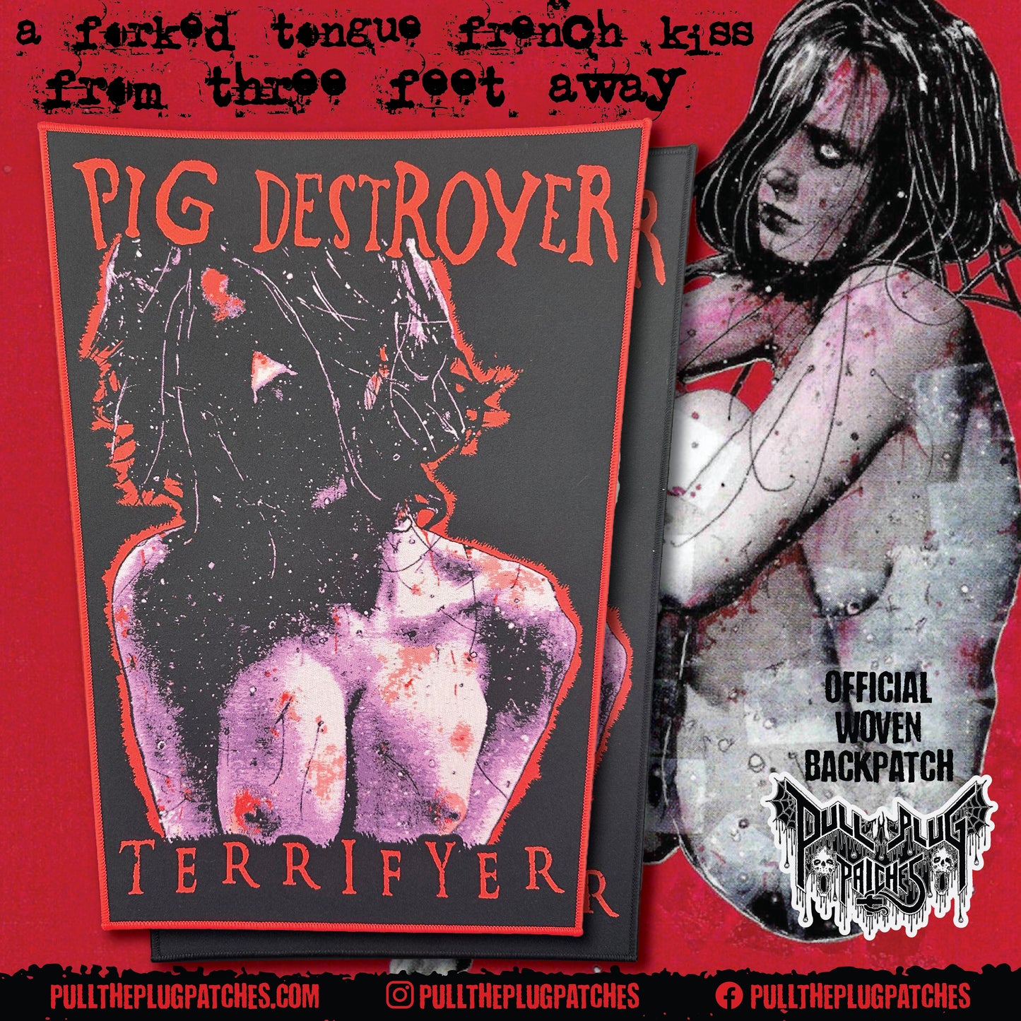 Pig Destroyer - Terrifyer - Backpatch