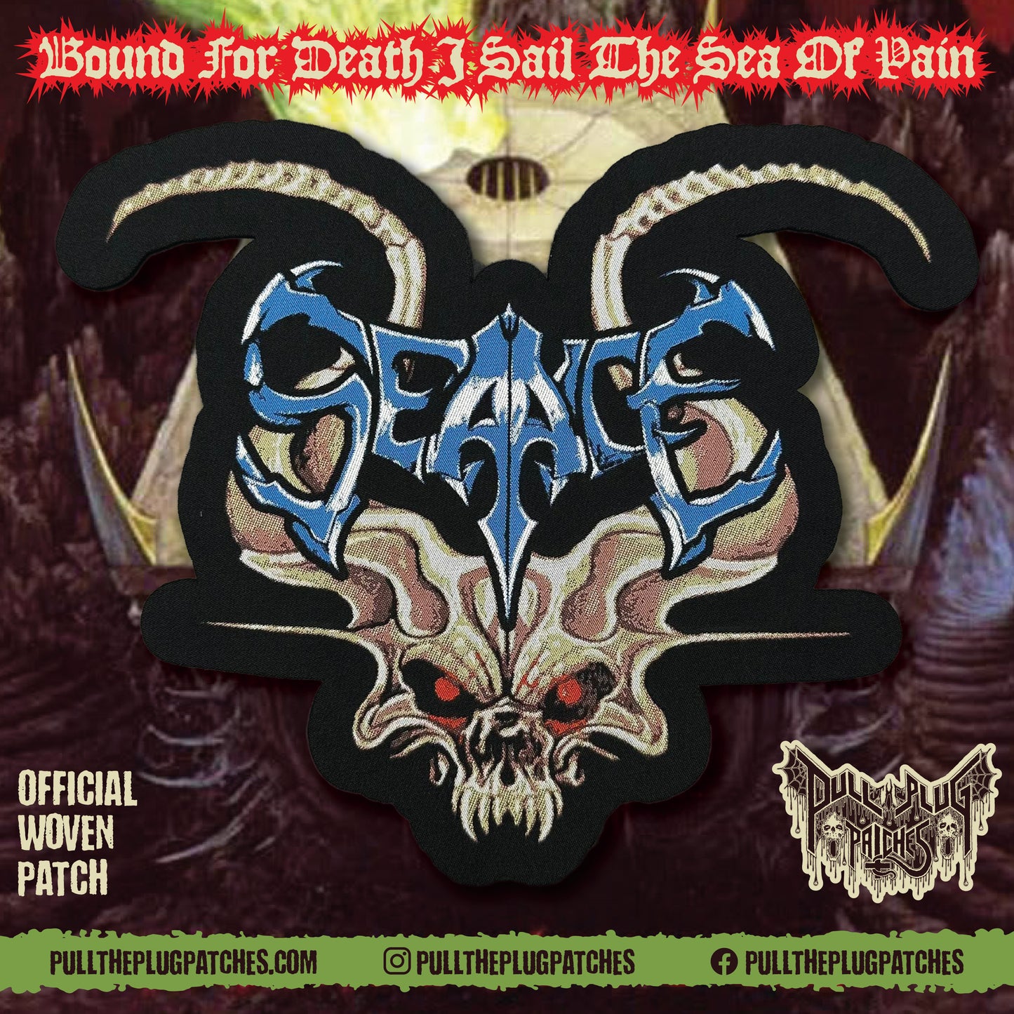 Seance - Fornever Laid to Rest - Oversize Patch