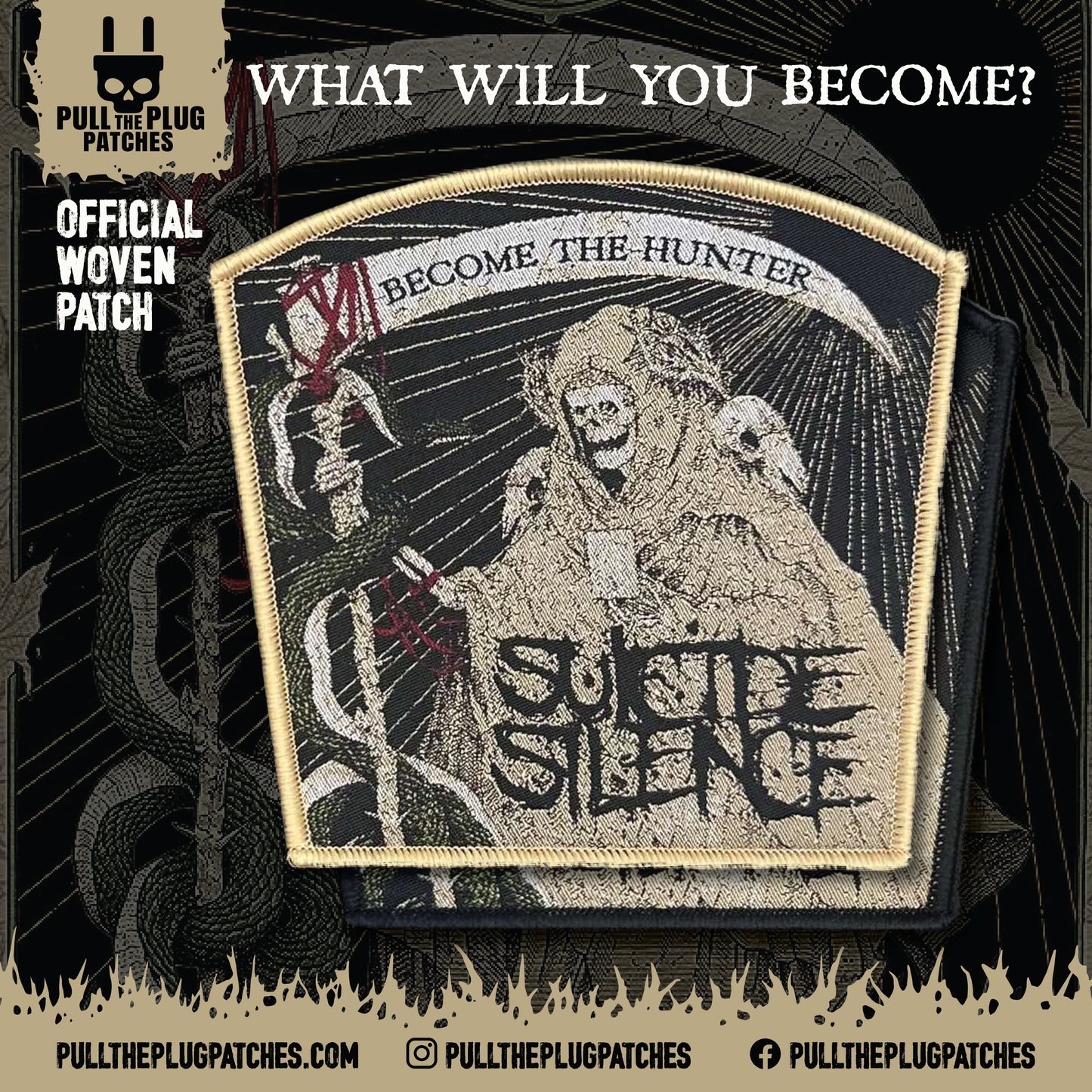 Suicide Silence - Become the Hunter - Patch