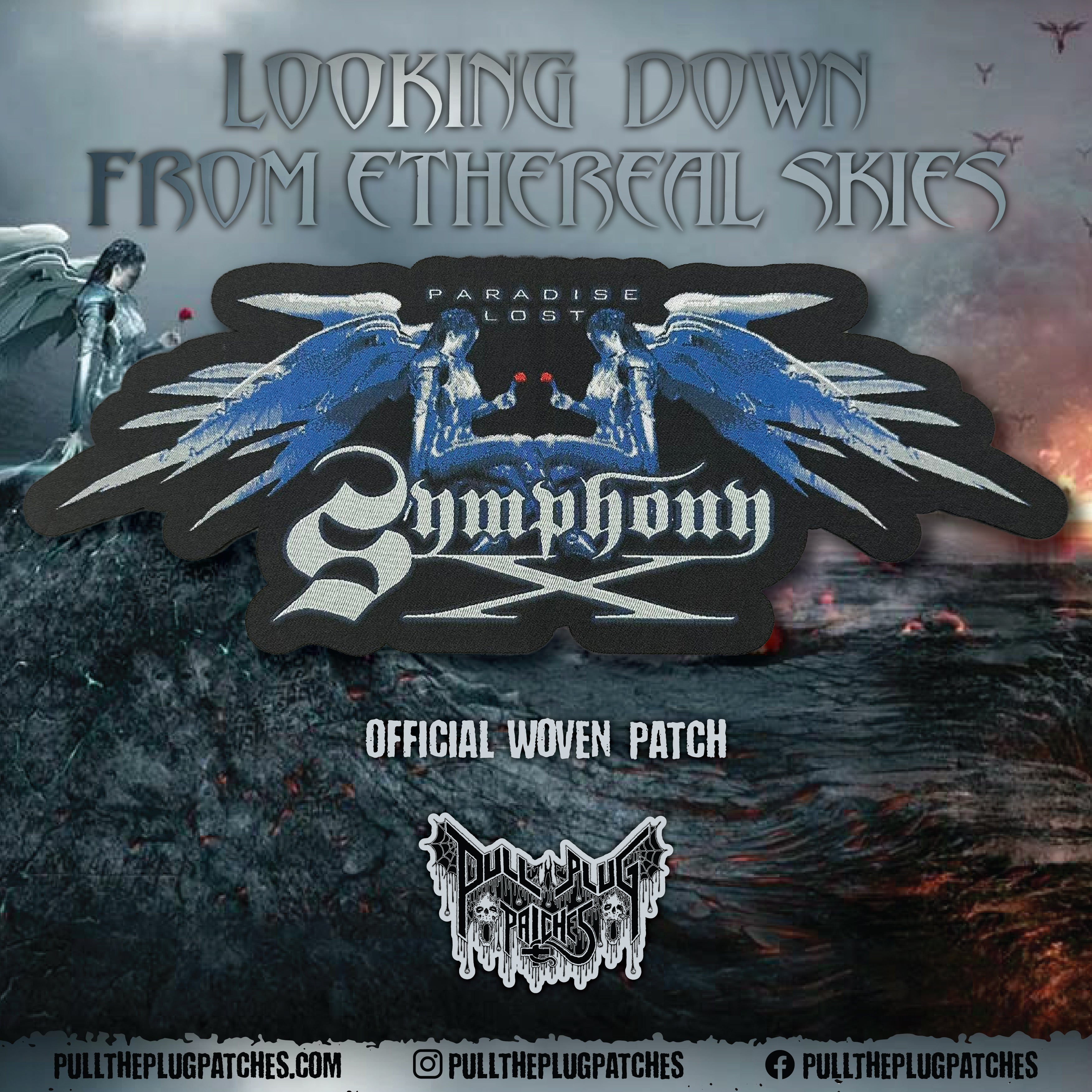 Symphony X - Paradise Lost - Oversize Patch – Pull The Plug