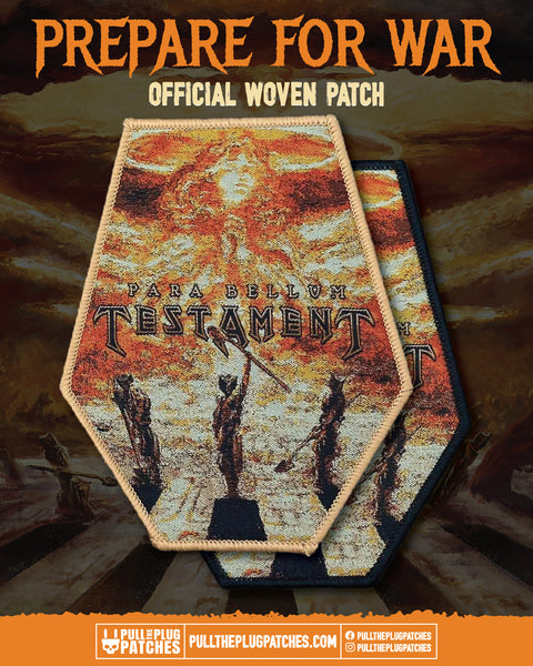 Testament - Para Bellum - Patch – Pull The Plug