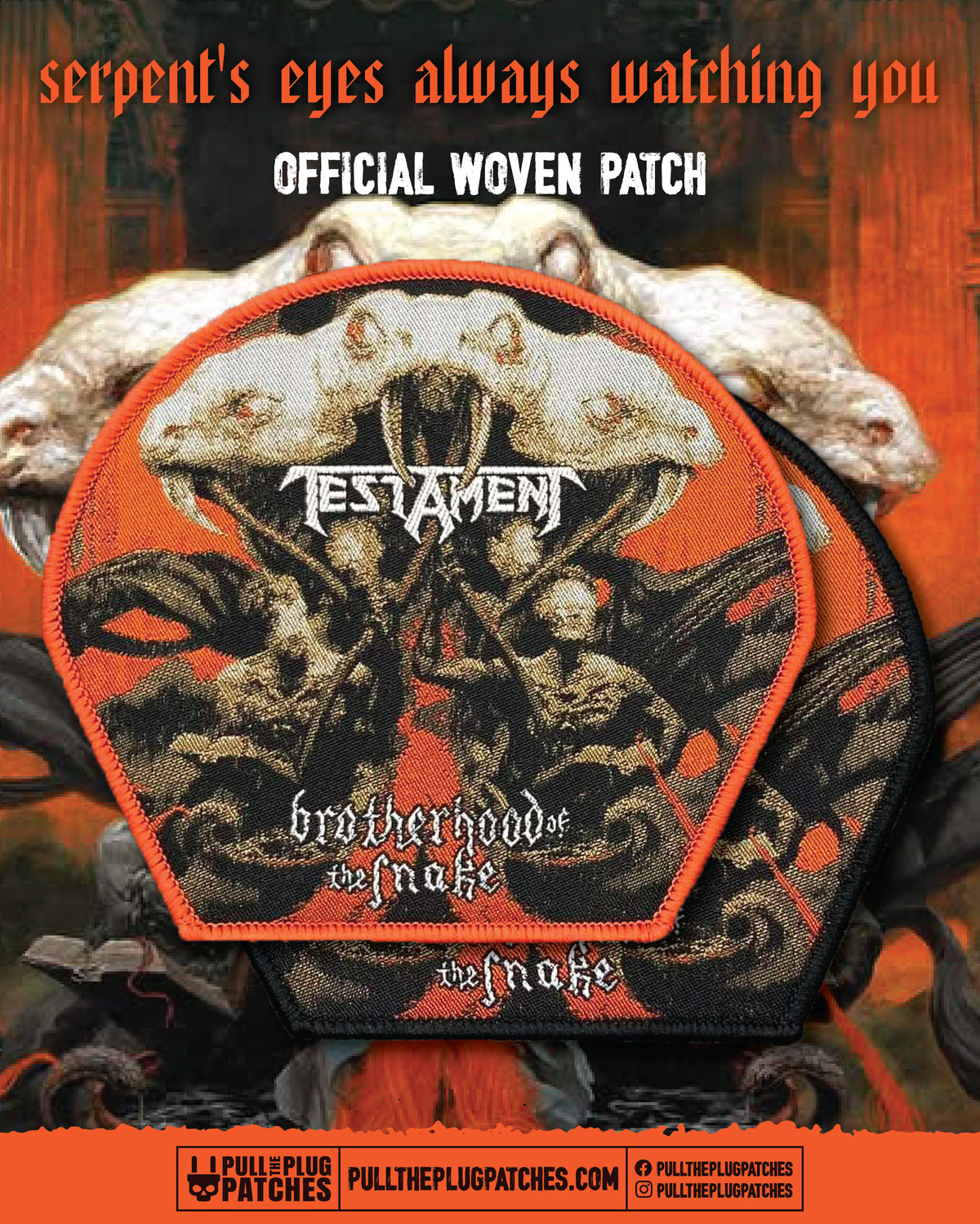 Testament - Brotherhood Of The Snake - Patch